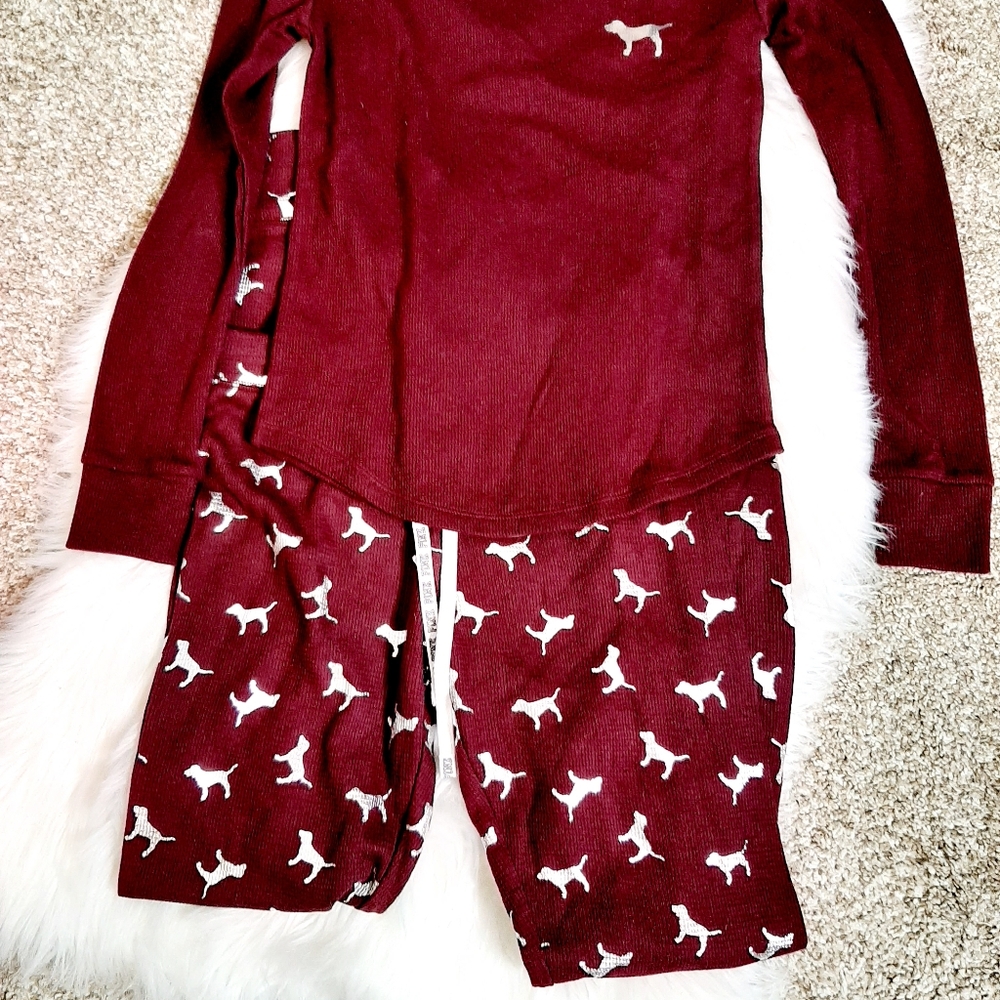 Pink Victoria's Secret 2piece pajamas - Picture 9 of 13